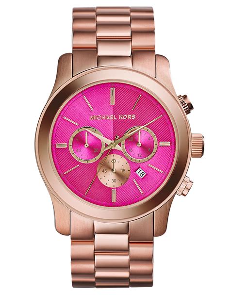 michael kors watch rose gold mk-5076|rose gold mk watch women's.